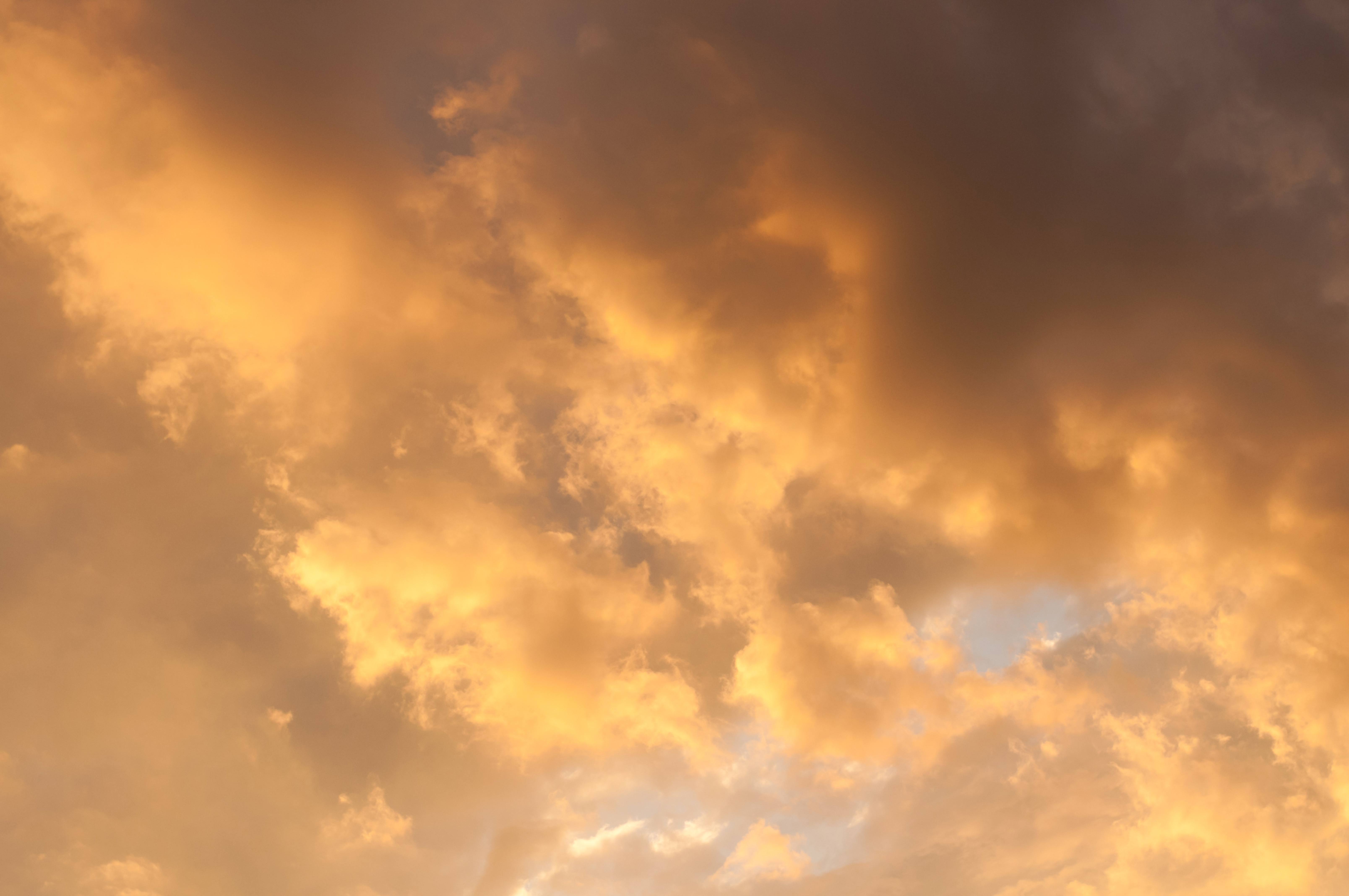 Cloudy Overcast Sunset Wallpapers