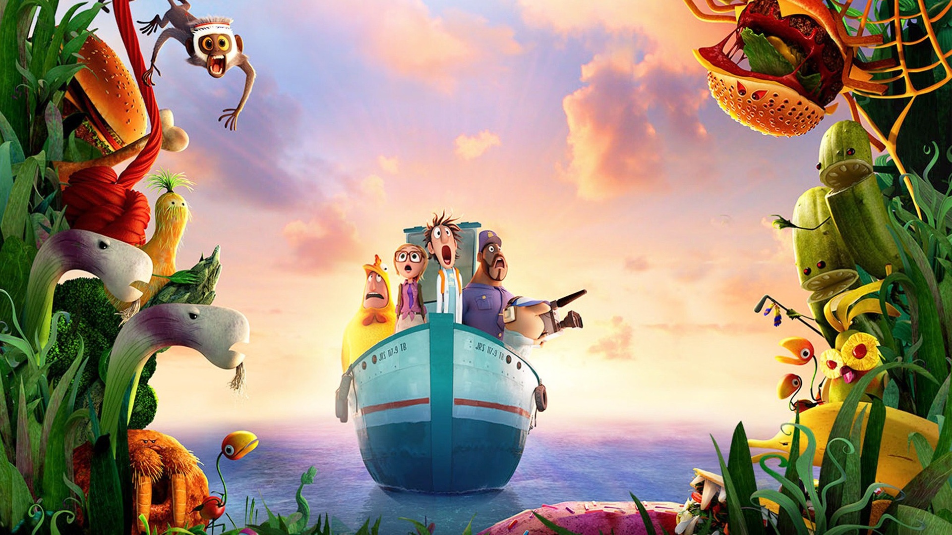 Cloudy With A Chance Of Meatballs 2 Wallpapers