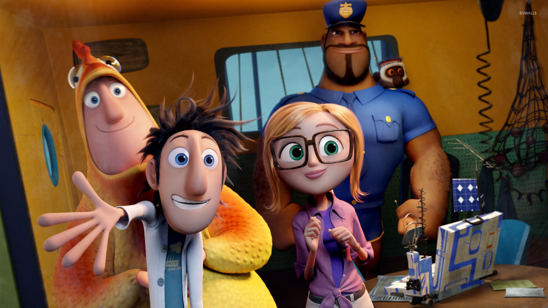 Cloudy With A Chance Of Meatballs 2 Wallpapers