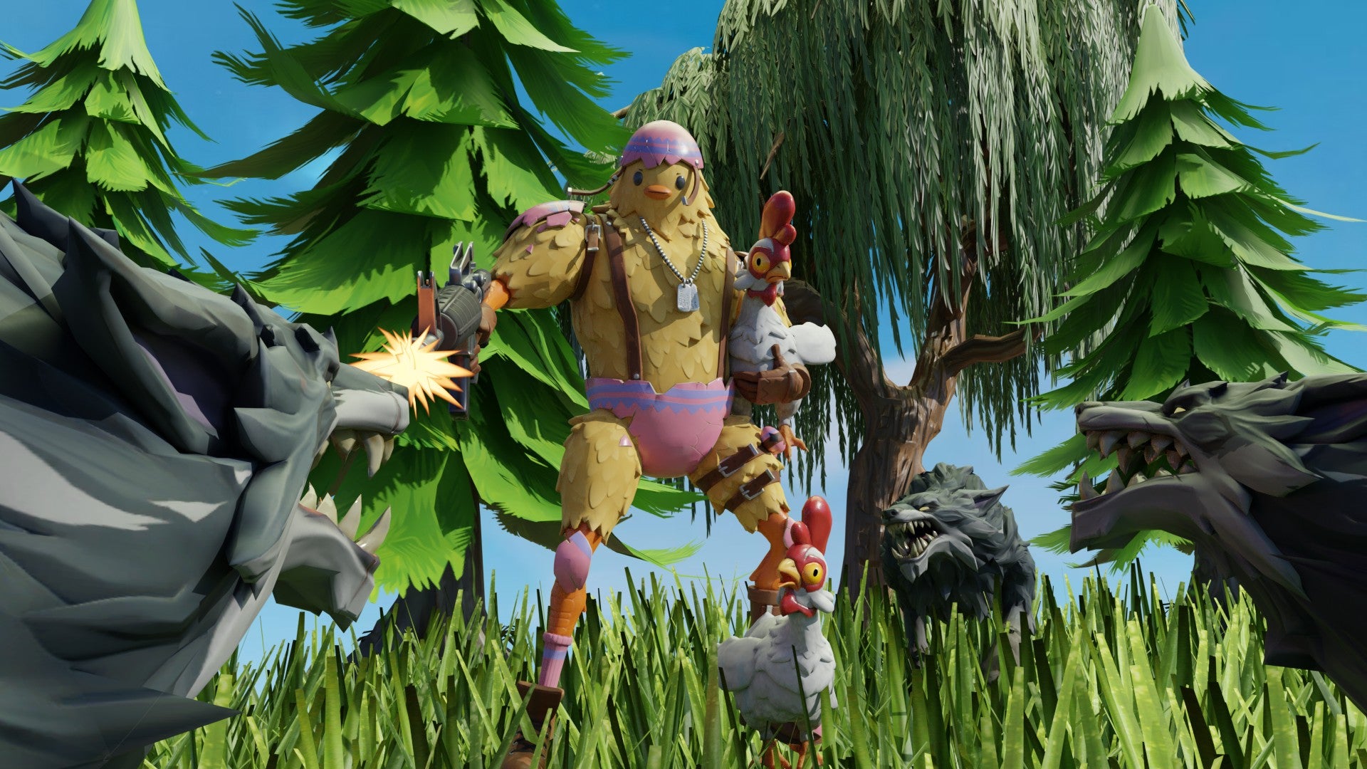 Cluck Fortnite Wallpapers