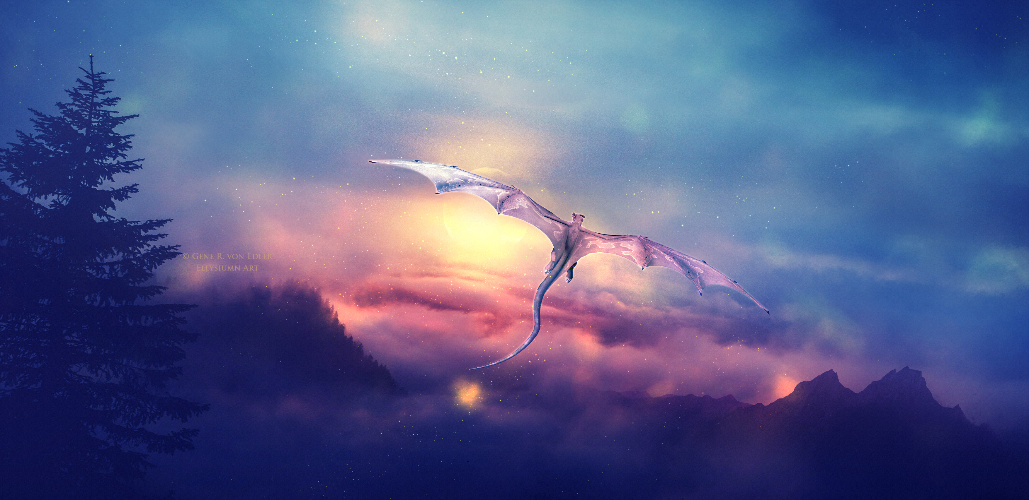 Coastline Dragon Flying
 Wallpapers