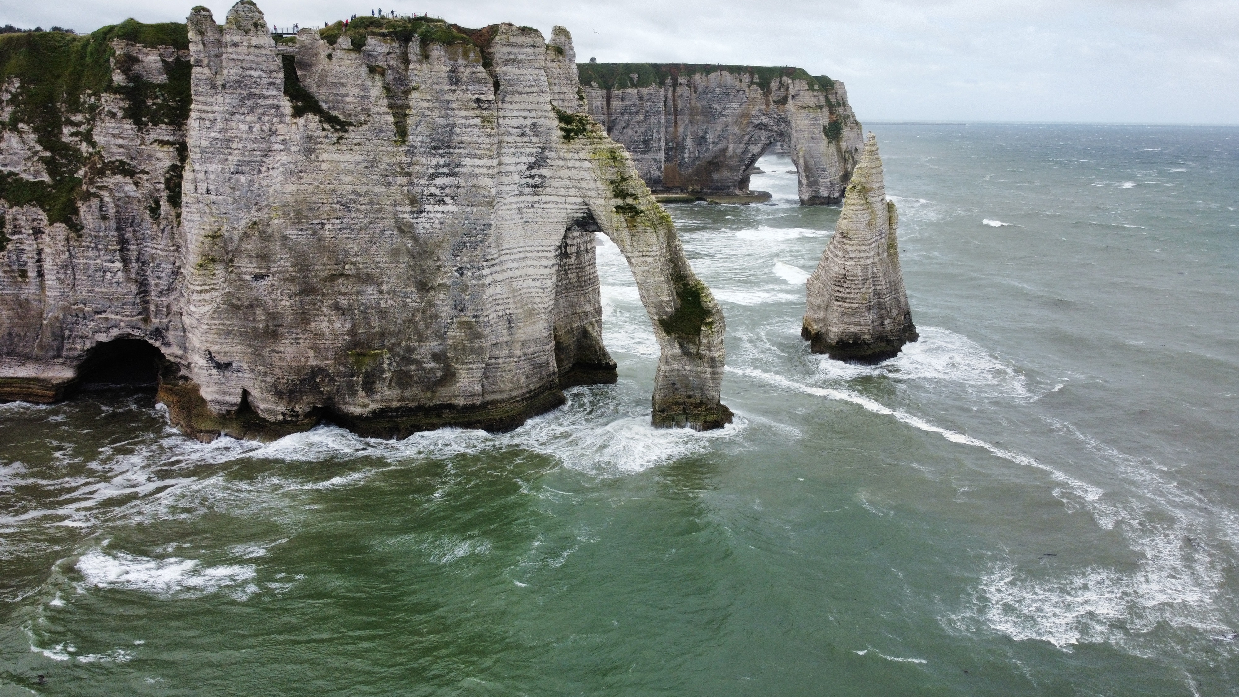 Coastline Hd Normandy Arch Wallpapers