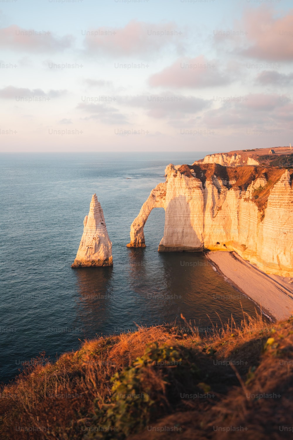 Coastline Hd Normandy Arch Wallpapers