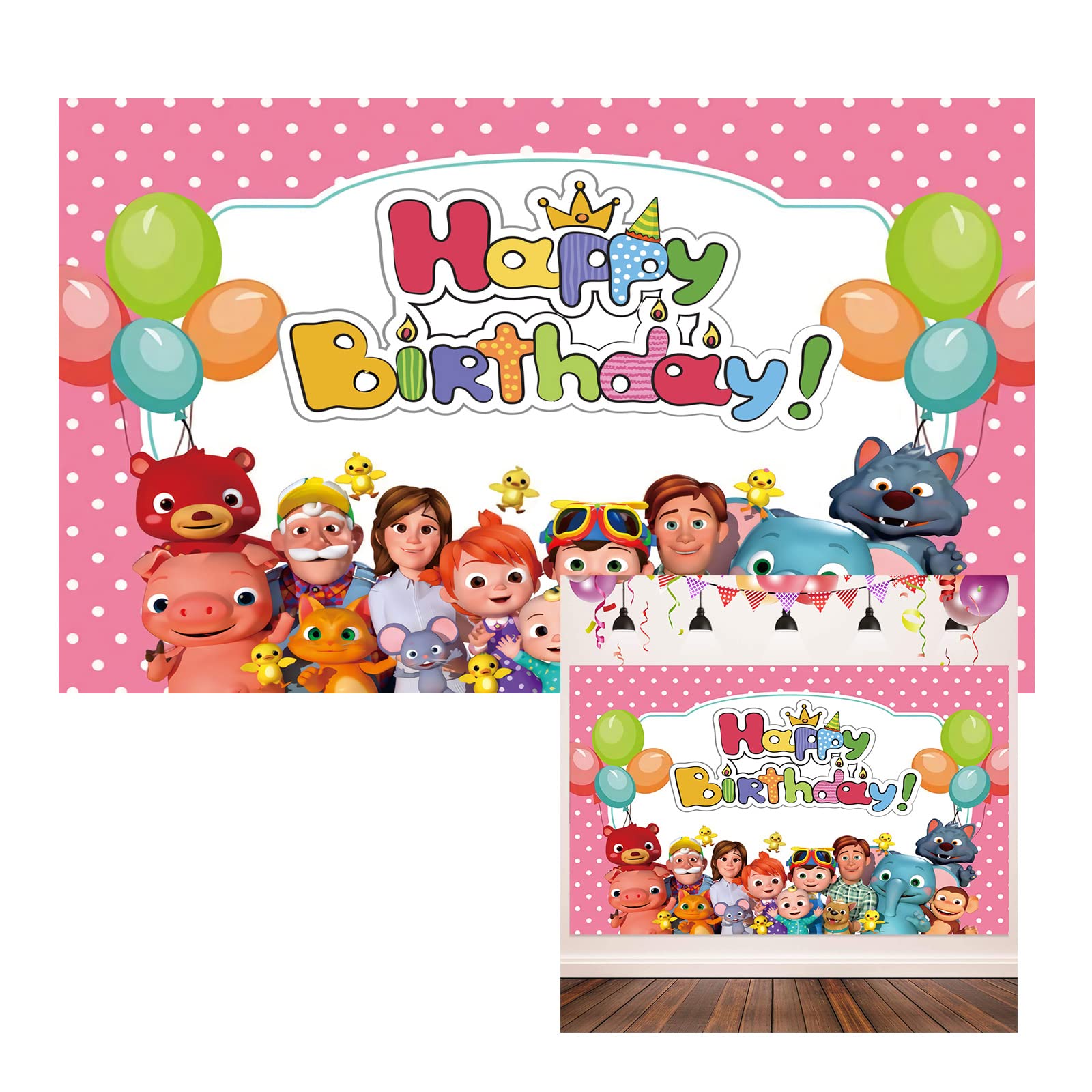 Cocomelon Happy Birthday Images Wallpapers