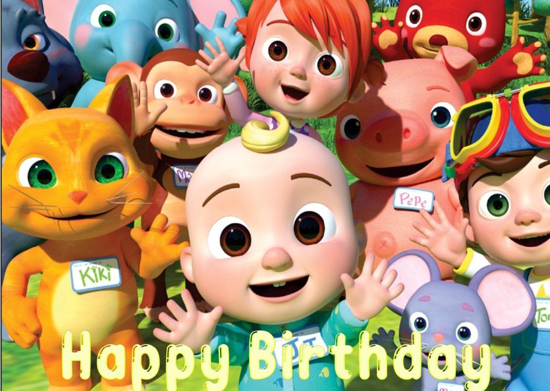 Cocomelon Happy Birthday Images Wallpapers