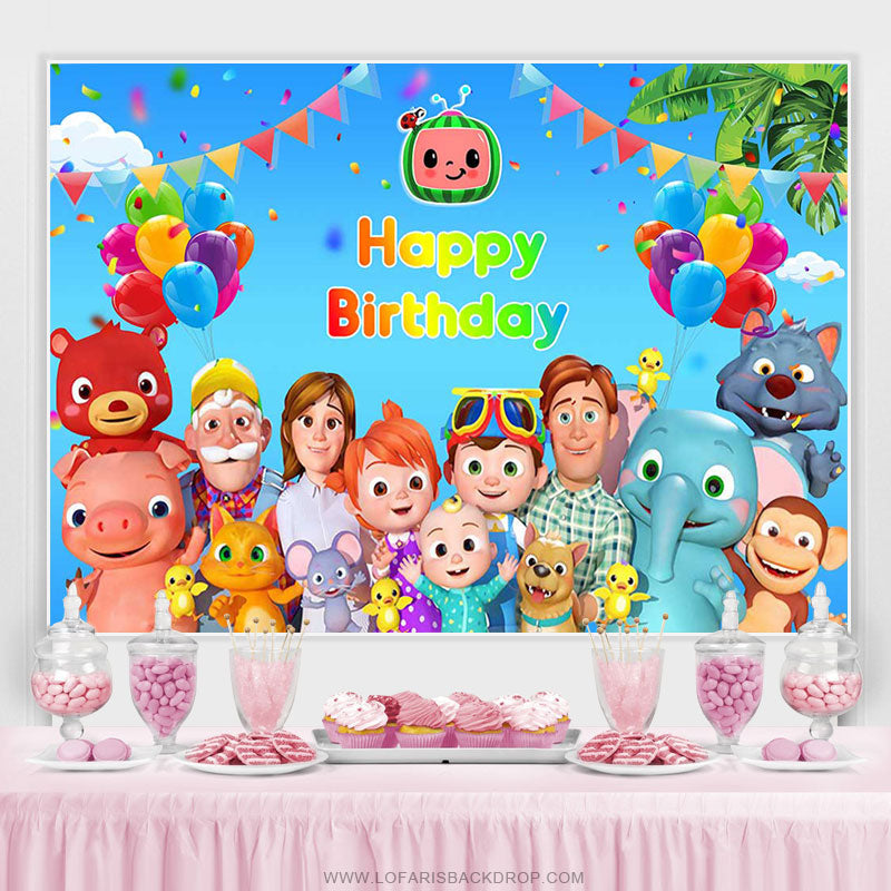 Cocomelon Happy Birthday Images Wallpapers