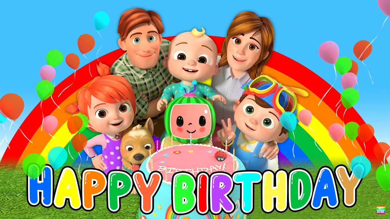 Cocomelon Happy Birthday Images Wallpapers