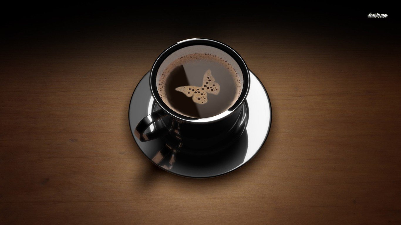 Coffee Computer Background