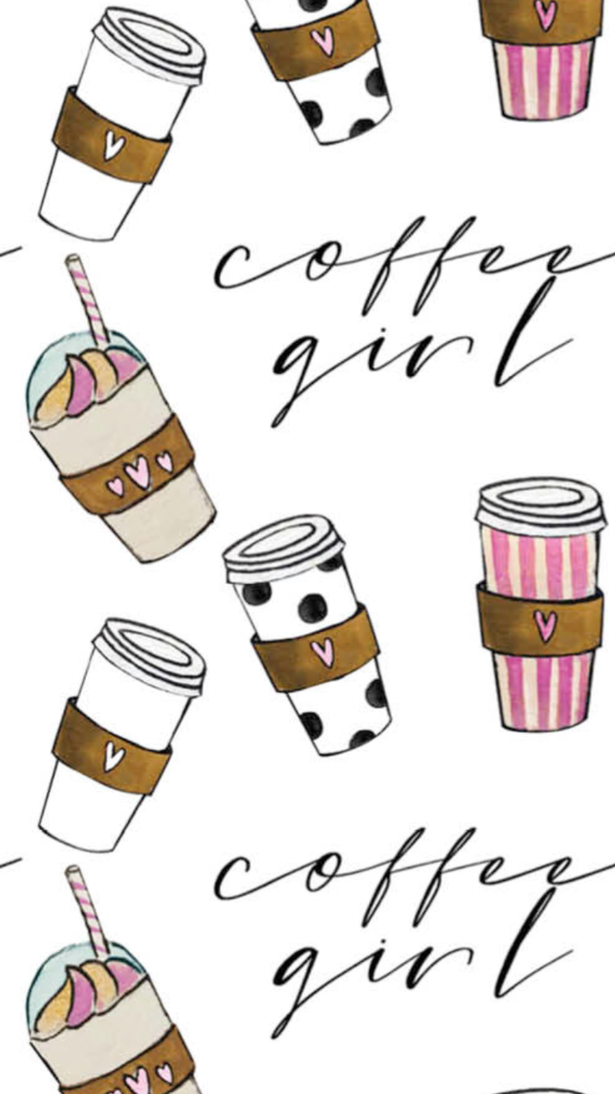 Coffee Girl Wallpapers