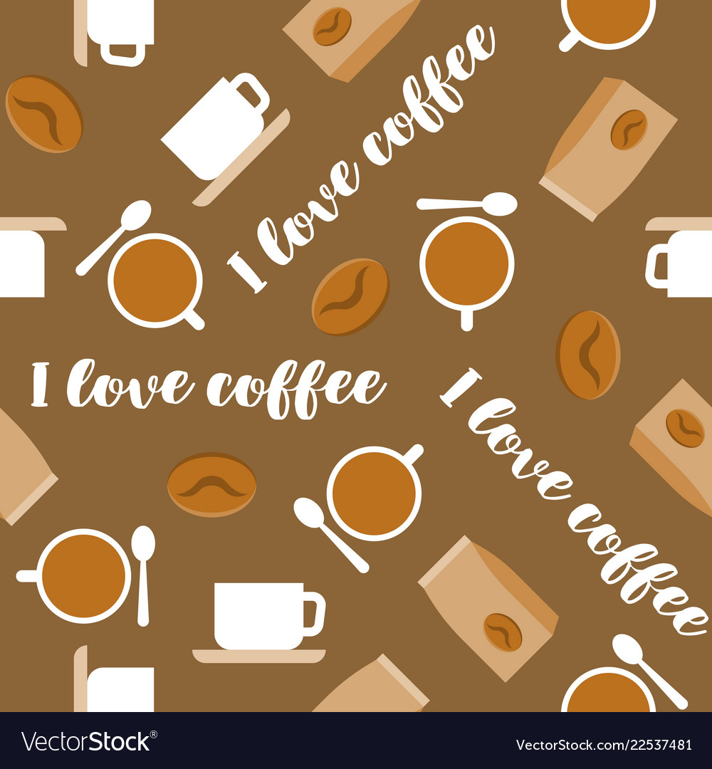 Coffee Pattern Wallpapers