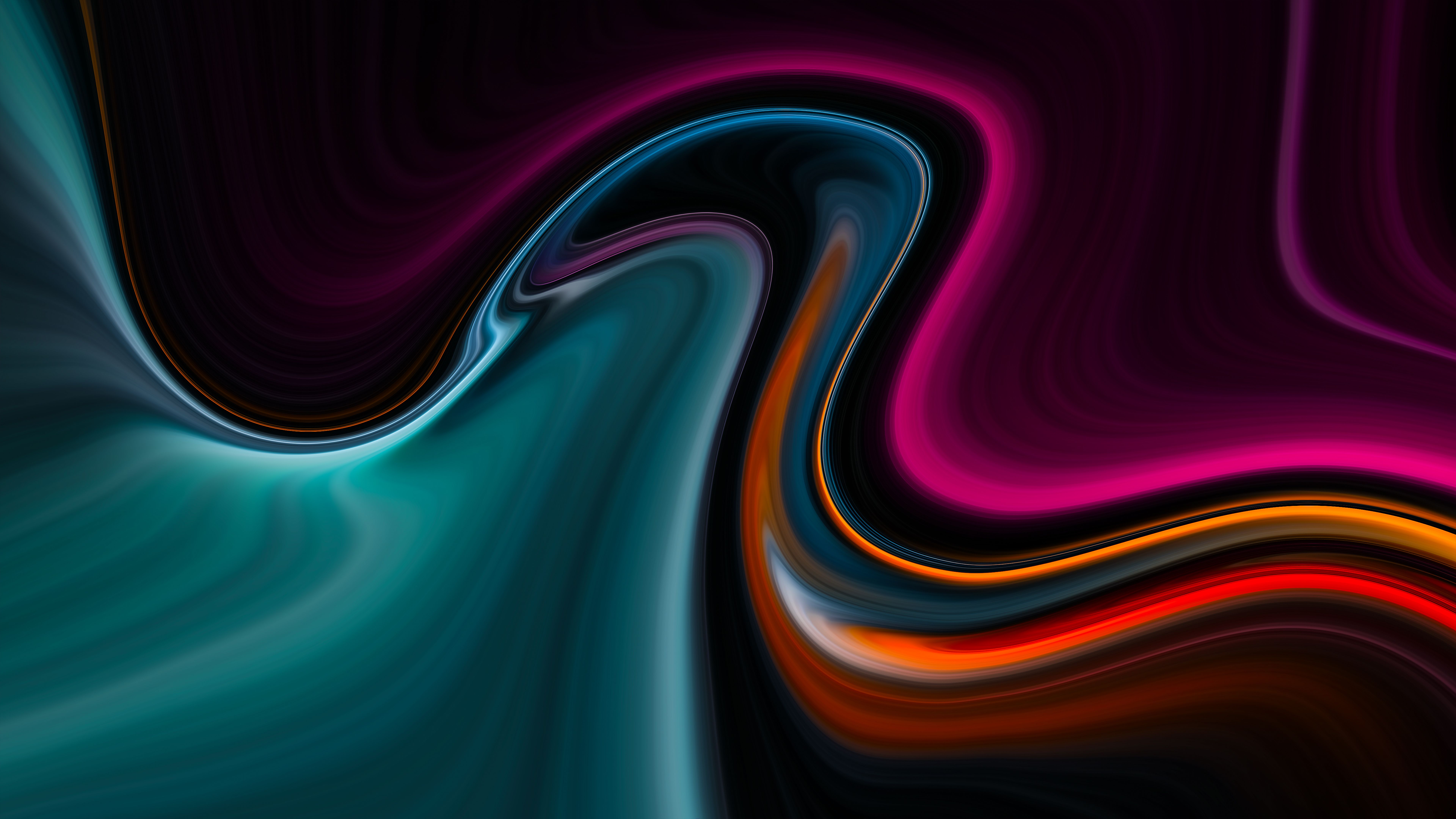 Color Abstract Art 8K Wallpapers