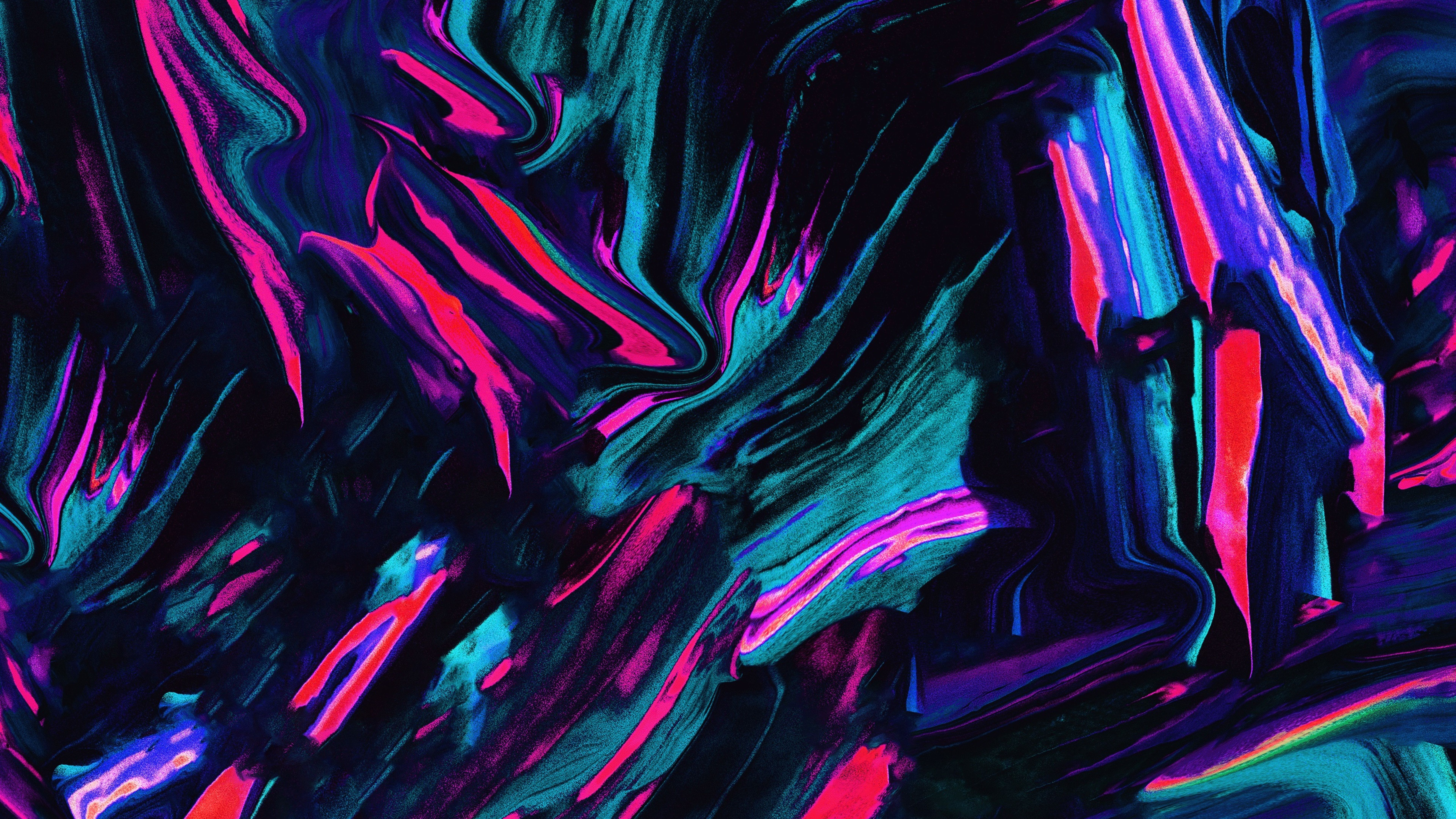 Color Abstract Art 8K Wallpapers