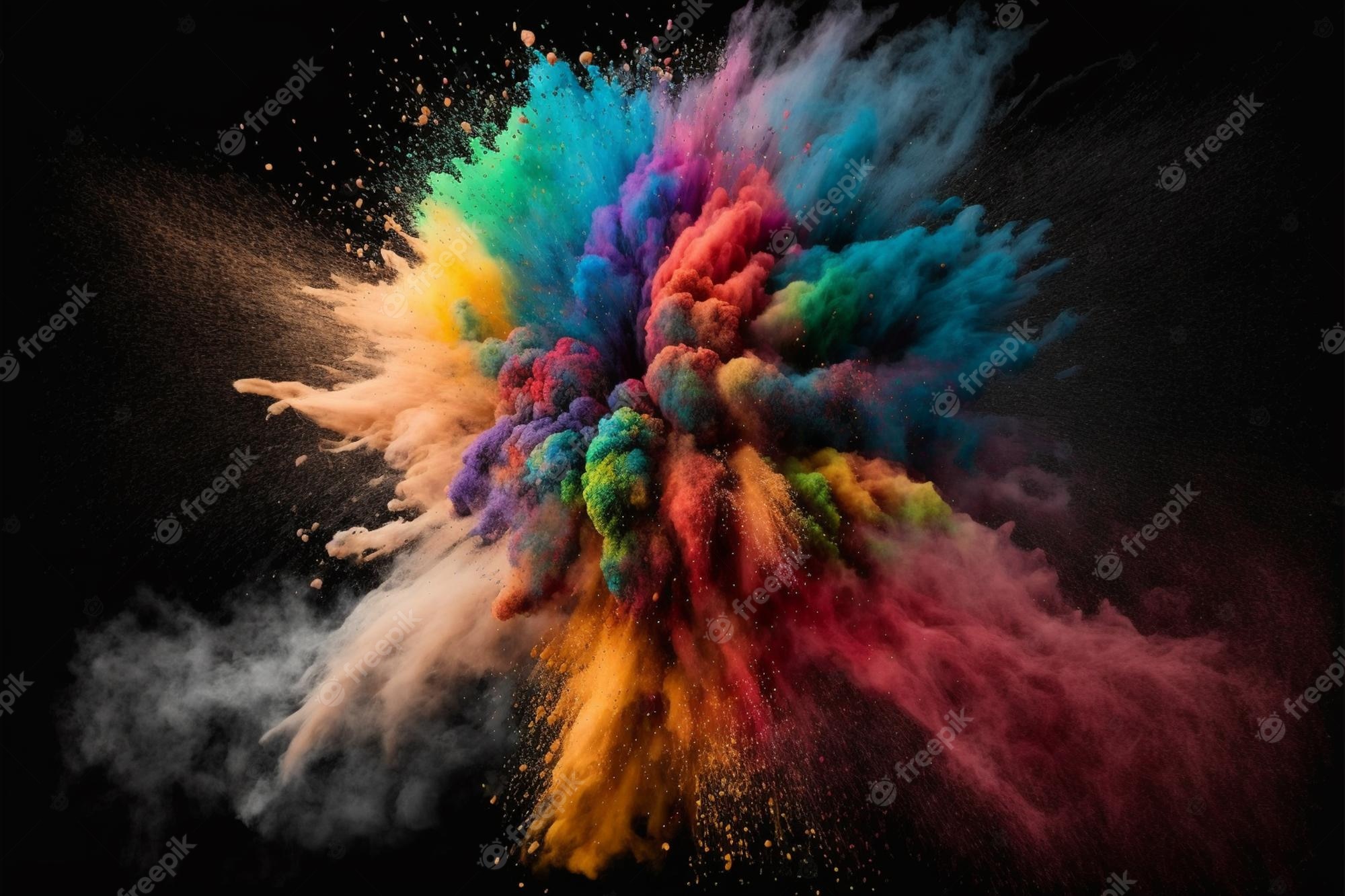 Color Explosion Background