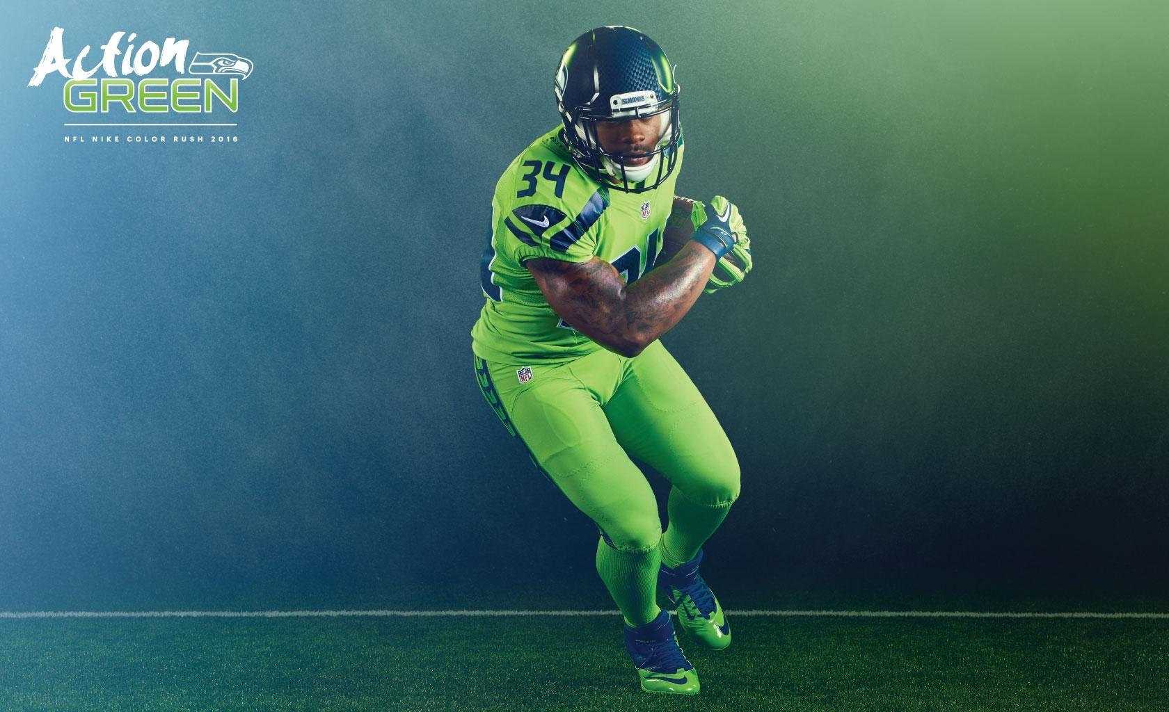 Color Rush Seahawks Wallpapers