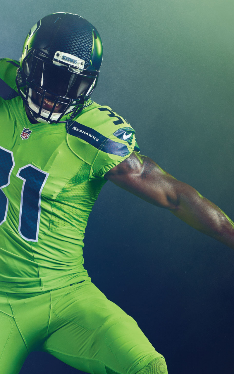 Color Rush Seahawks Wallpapers