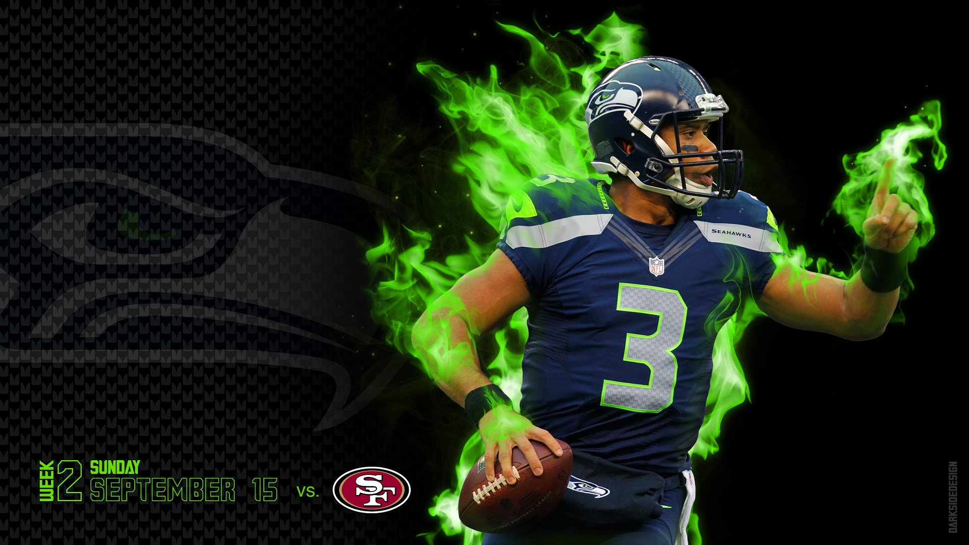 Color Rush Seahawks Wallpapers