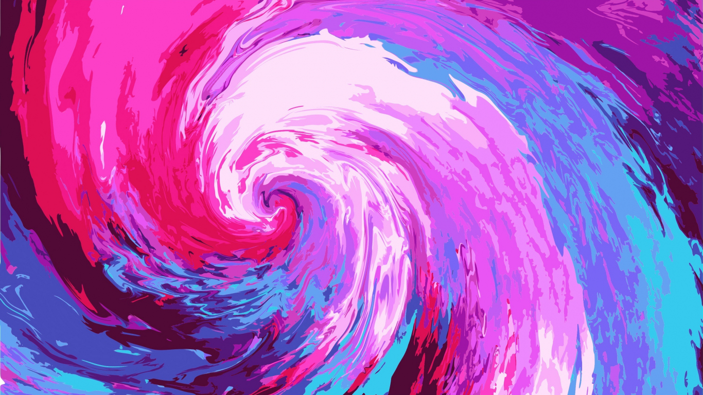 Color Swirl Art Wallpapers