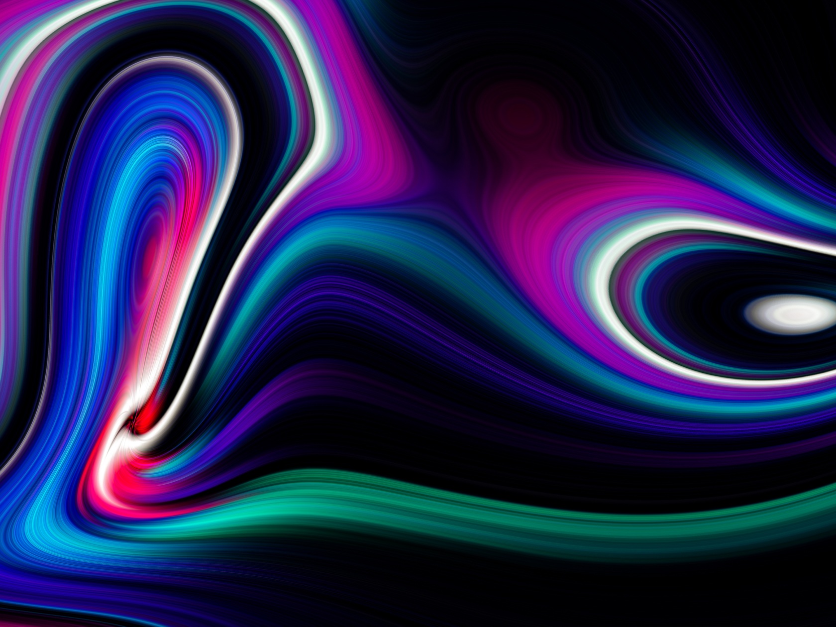 Color Swirl Art Wallpapers