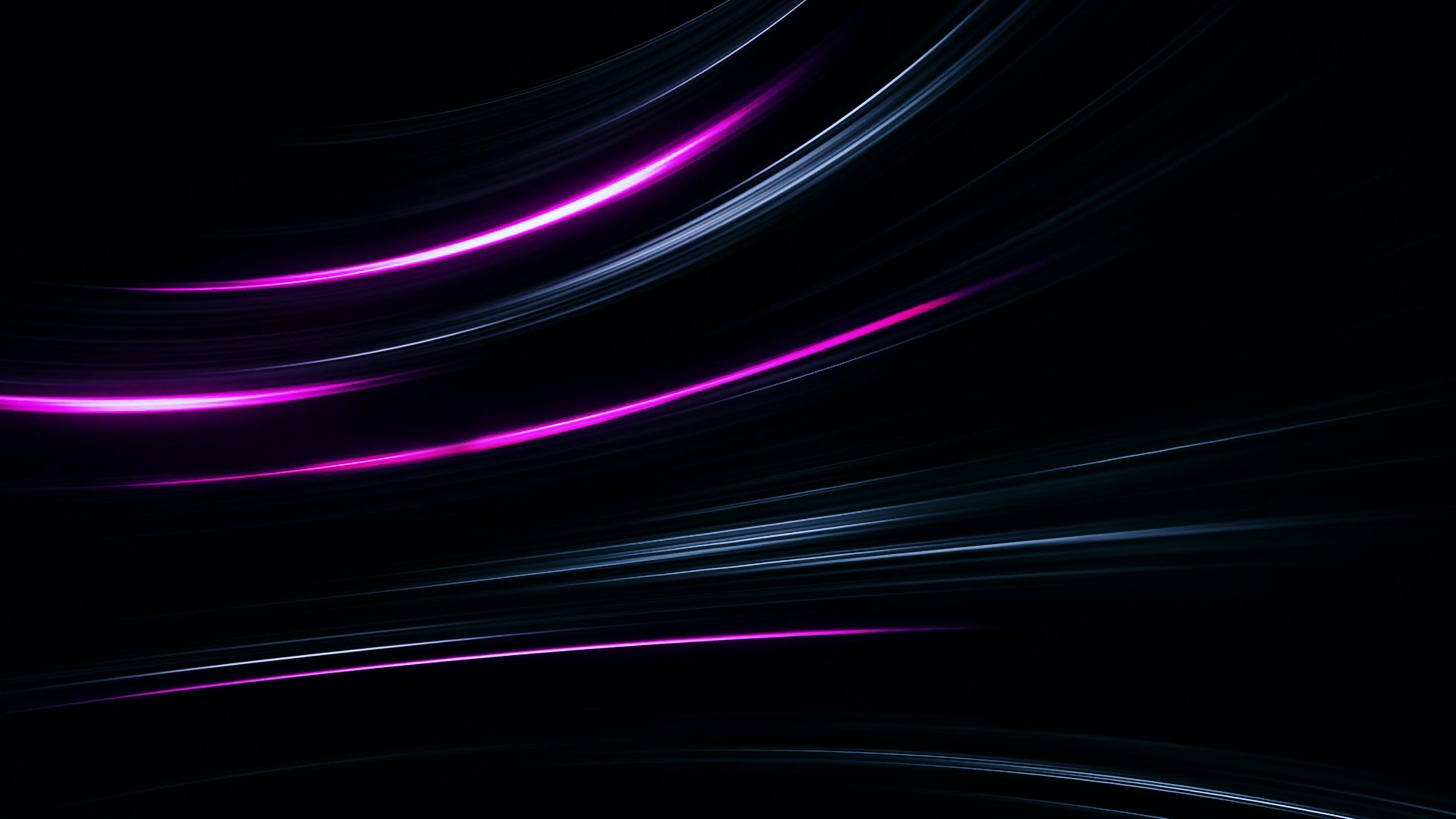 Colorful 8K Neon Lines Wallpapers