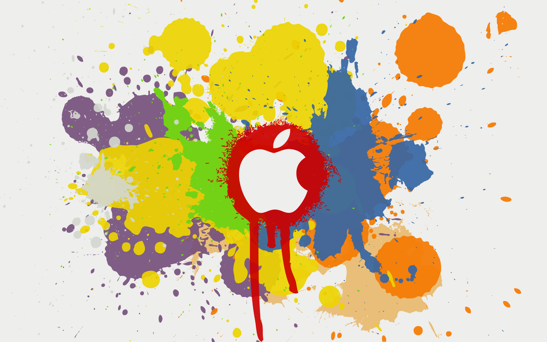 Colorful Apple Logo Wallpapers