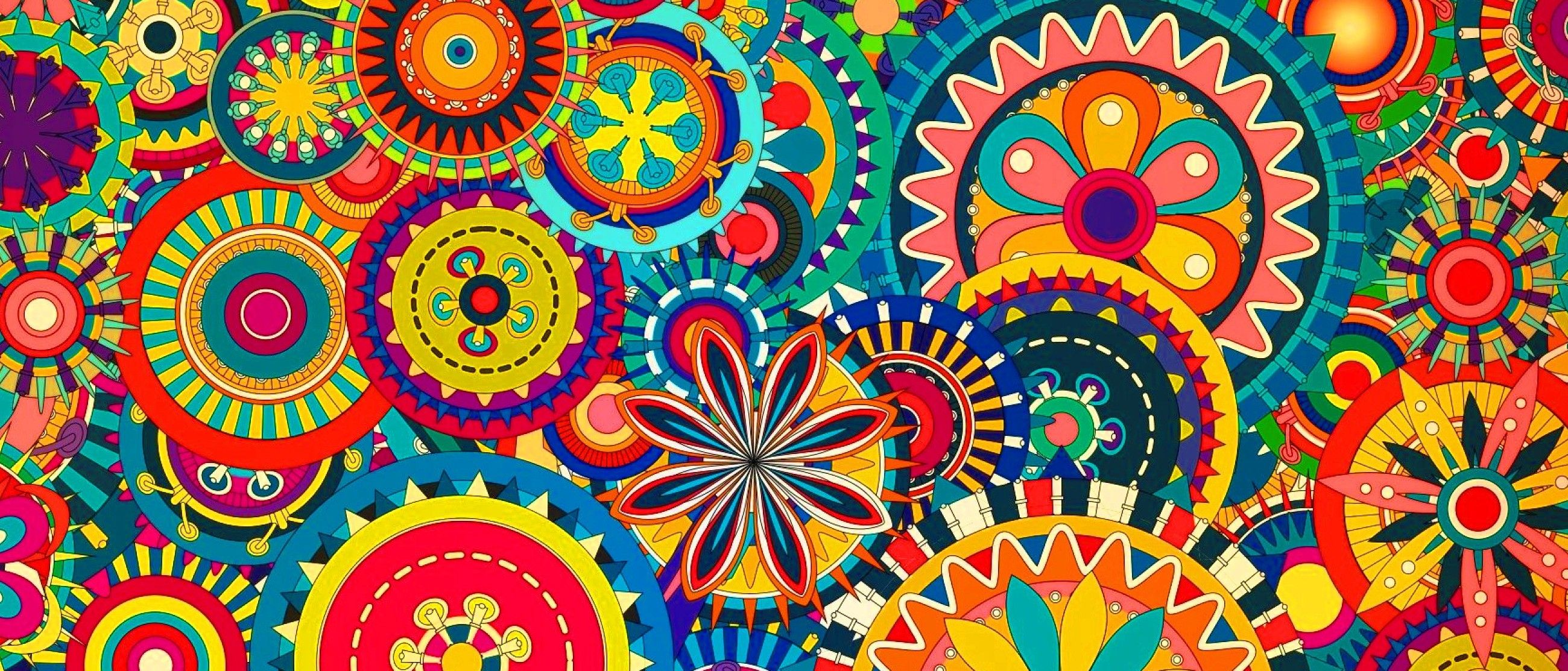 Colorful Artistic Pattern Design Wallpapers