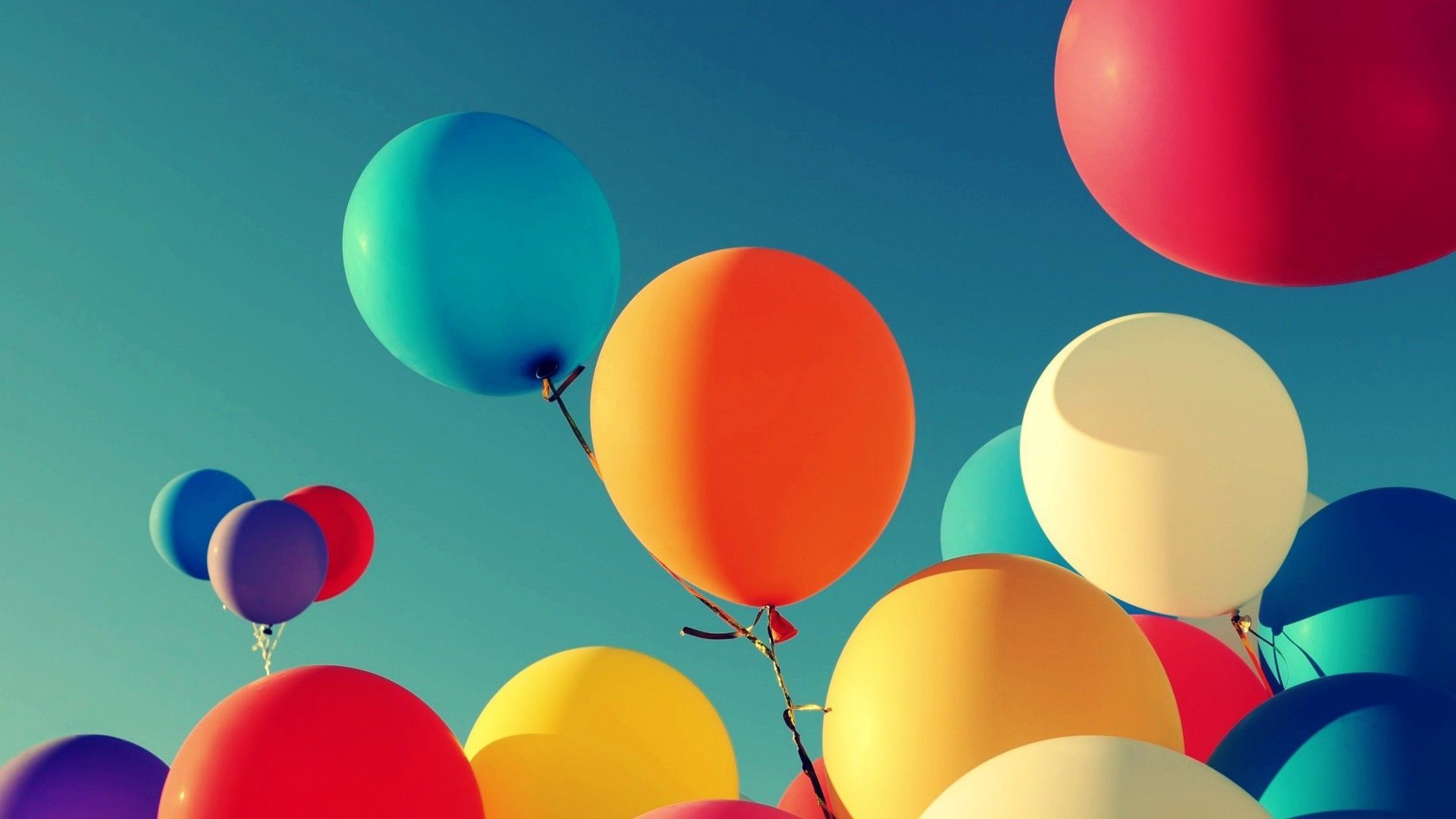 Colorful Balloons Background