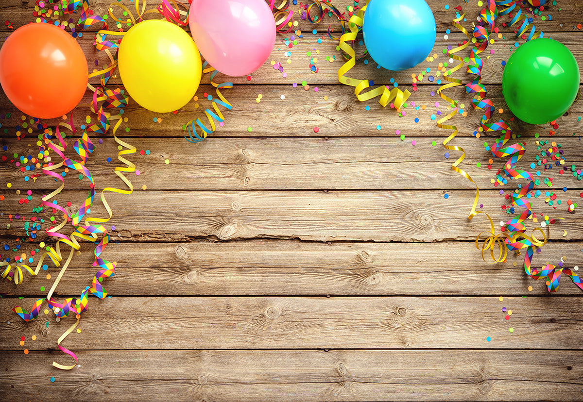 Colorful Balloons Background