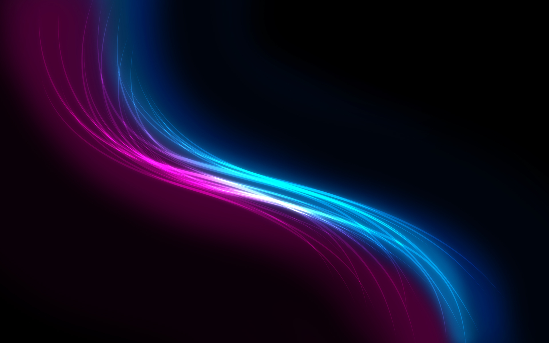 Colorful Blue Purple Wave Wallpapers