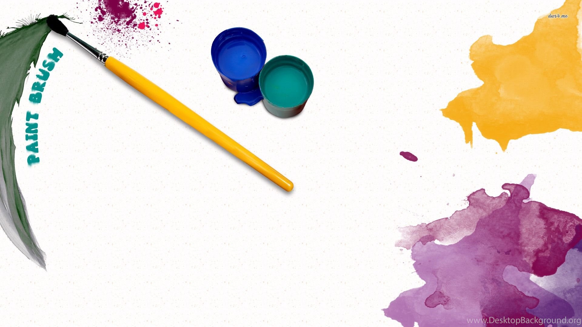 Colorful Brush Art Wallpapers