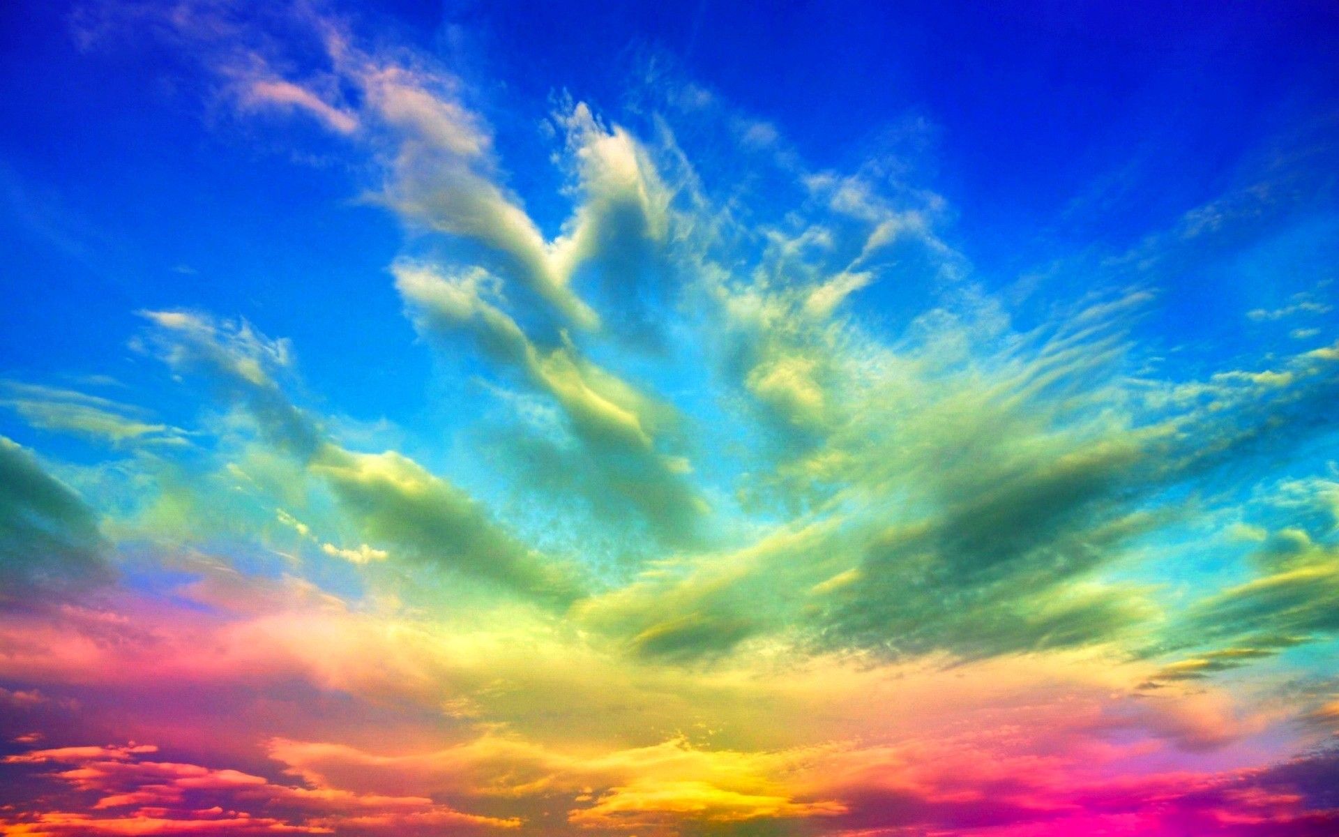 Colorful Clouds Abstract 4K Wallpapers