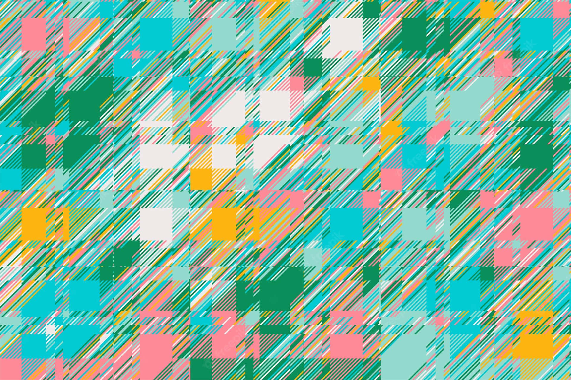 Colorful Distorted Glitch Lines Wallpapers