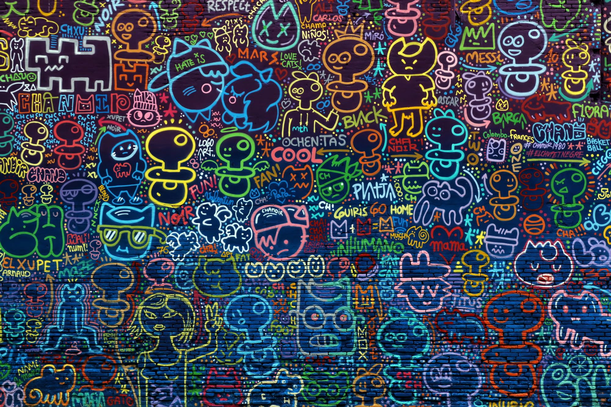 Colorful Doodle Art Wallpapers