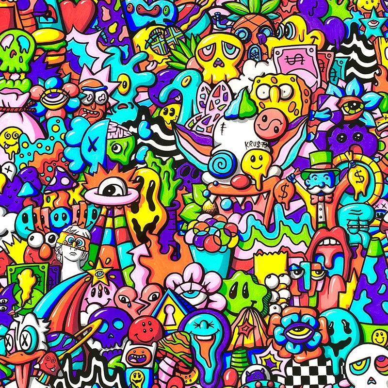 Colorful Doodle Art Wallpapers