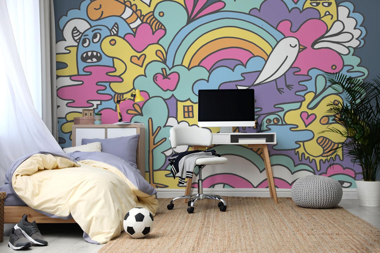 Colorful Doodle Art Wallpapers