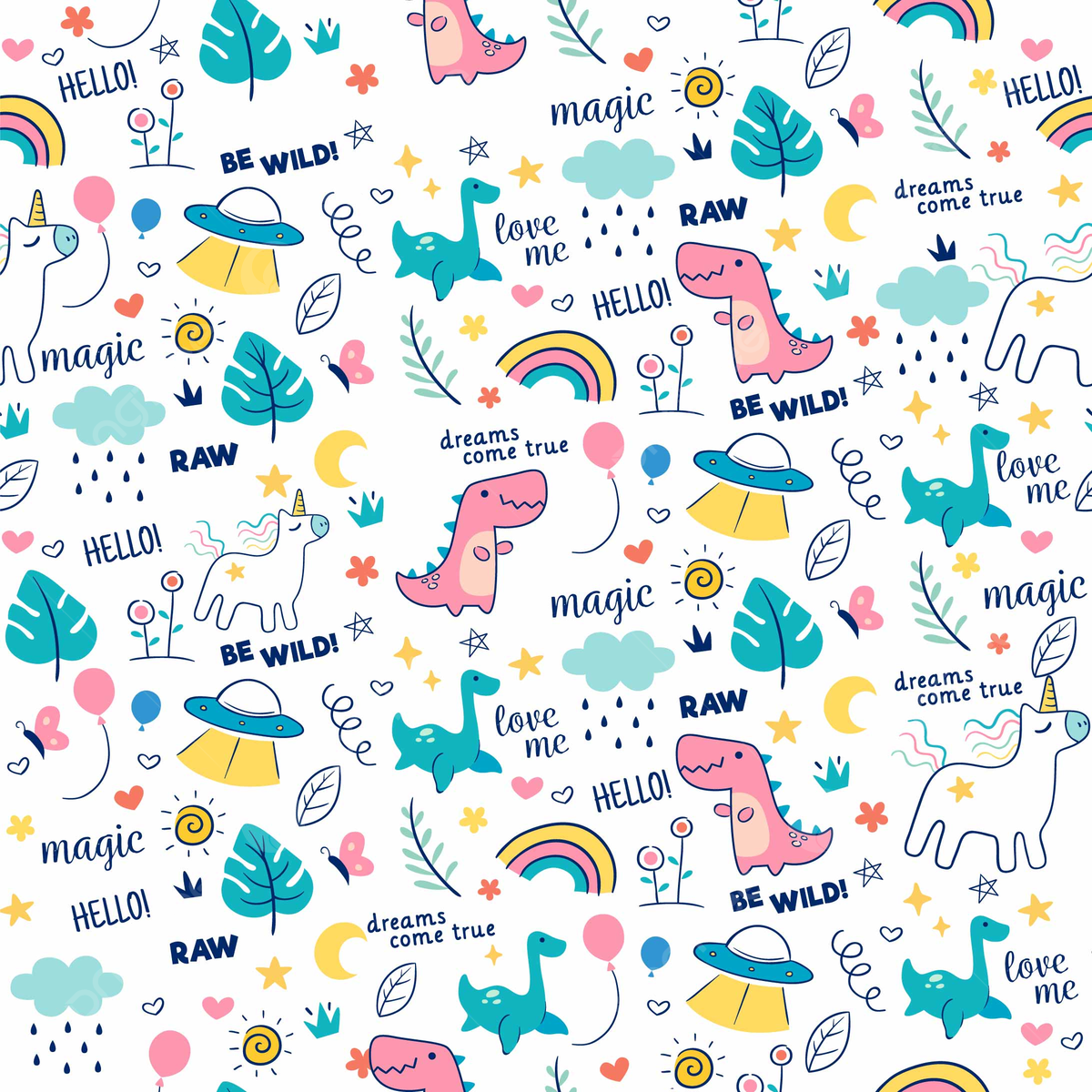 Colorful Doodle Art Wallpapers