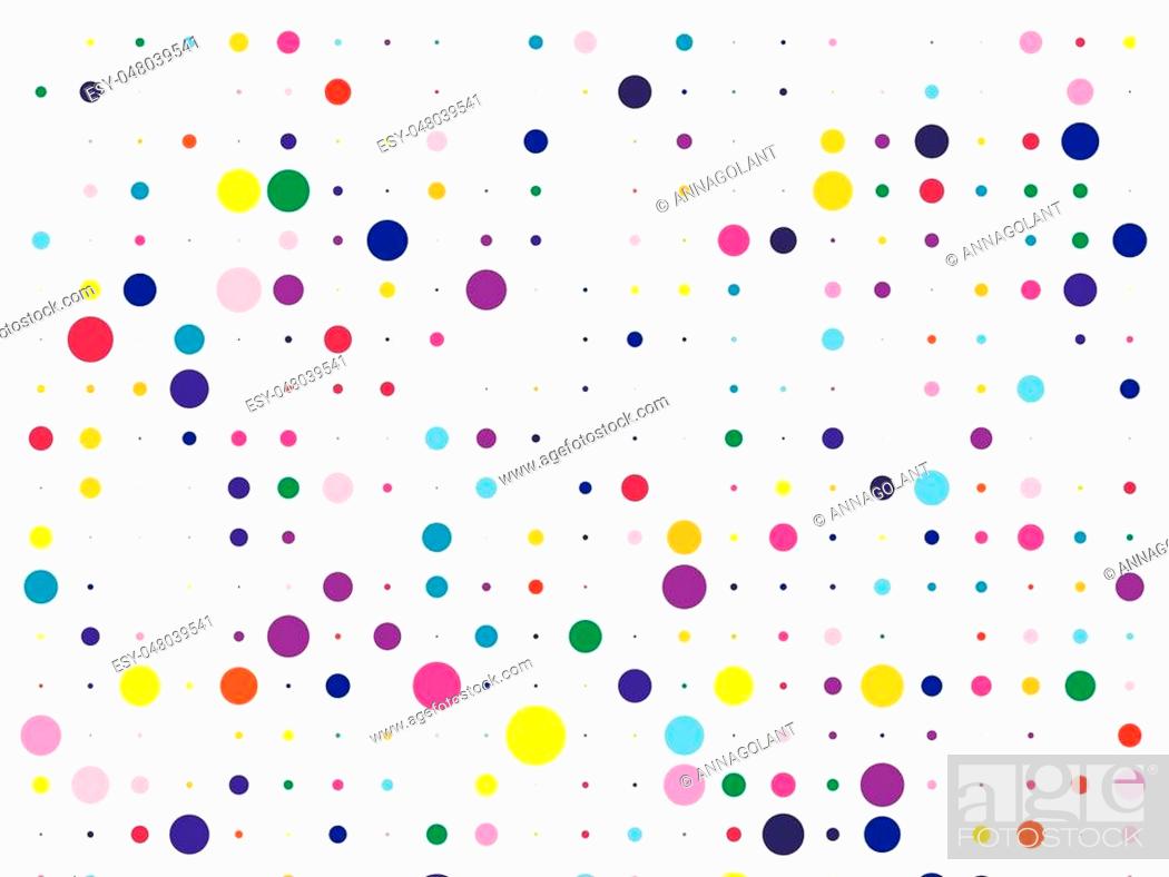 Colorful Dots Space Wallpapers