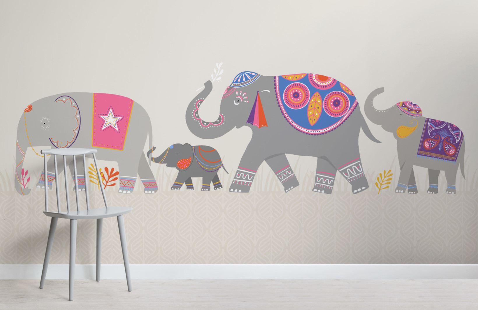 Colorful Elephant Wallpapers