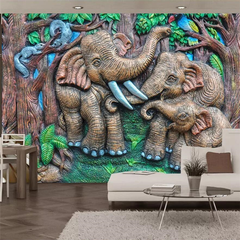 Colorful Elephant Wallpapers