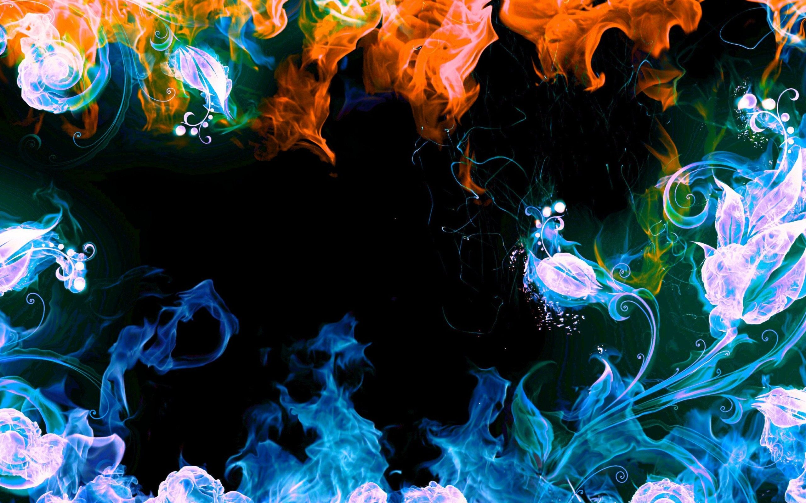 Colorful Fire Cool Wallpapers