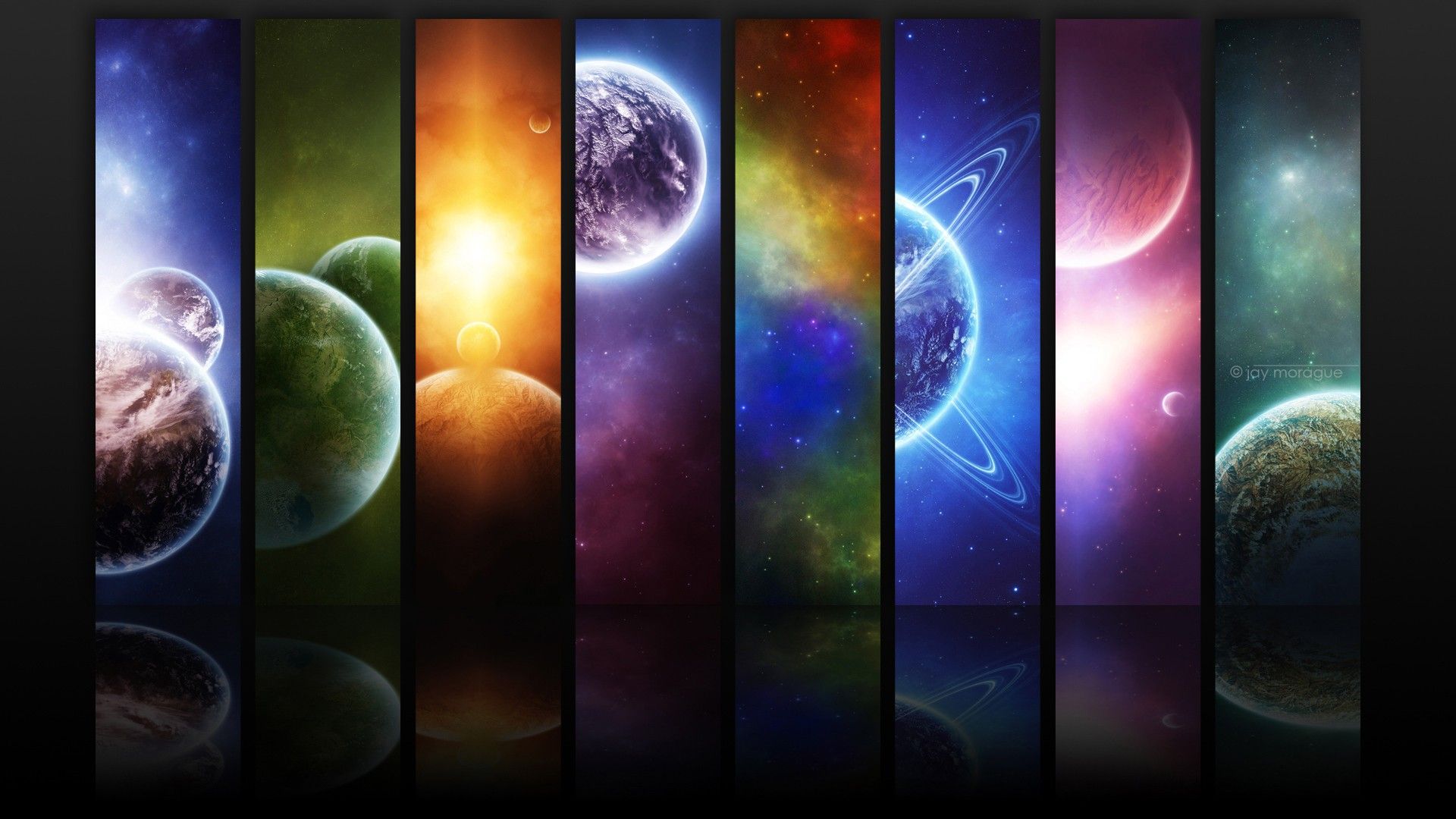 Colorful Galaxy Computer Wallpapers