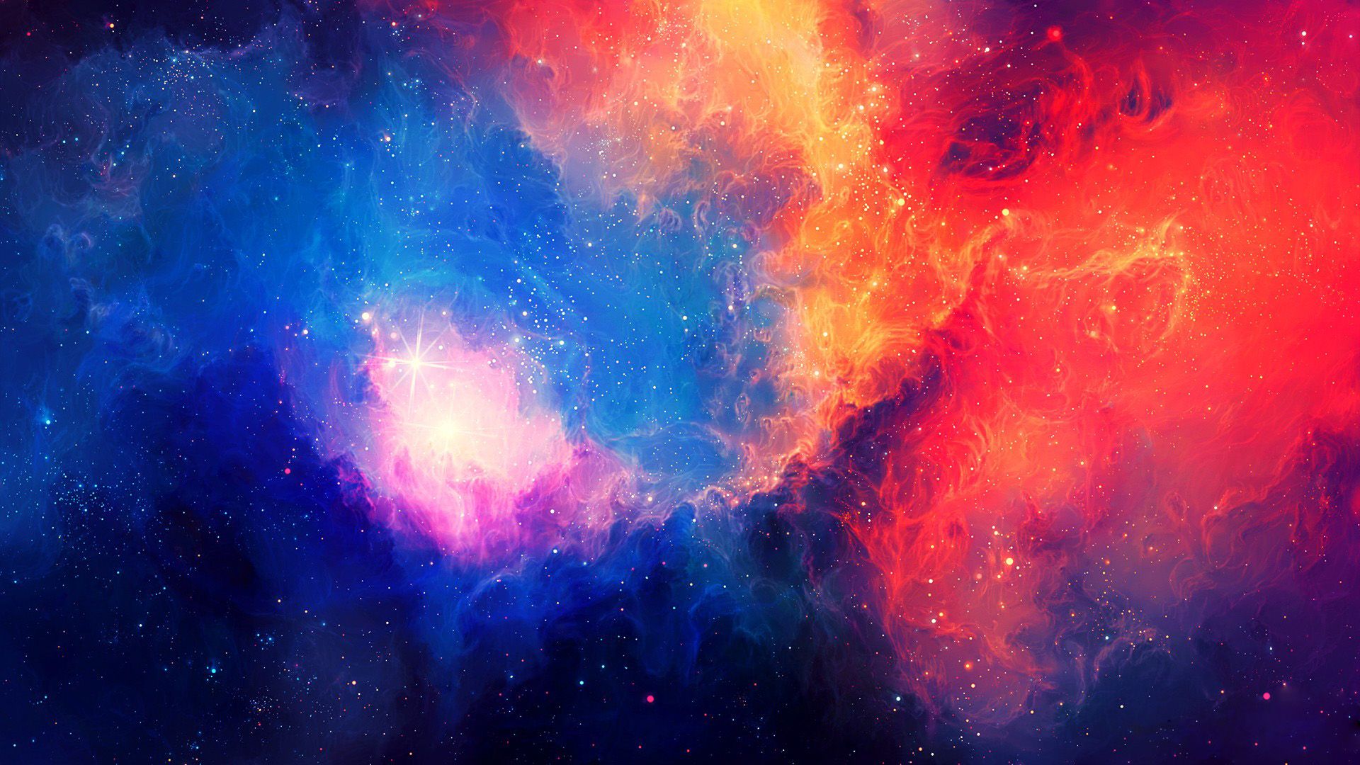 Colorful Galaxy Computer Wallpapers