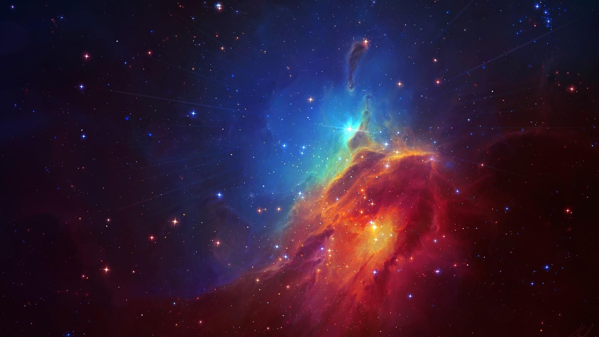 Colorful Galaxy Computer Wallpapers