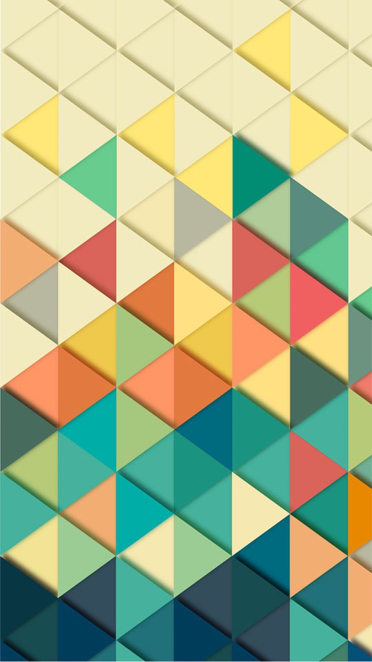 Colorful Geometric Phone Wallpapers