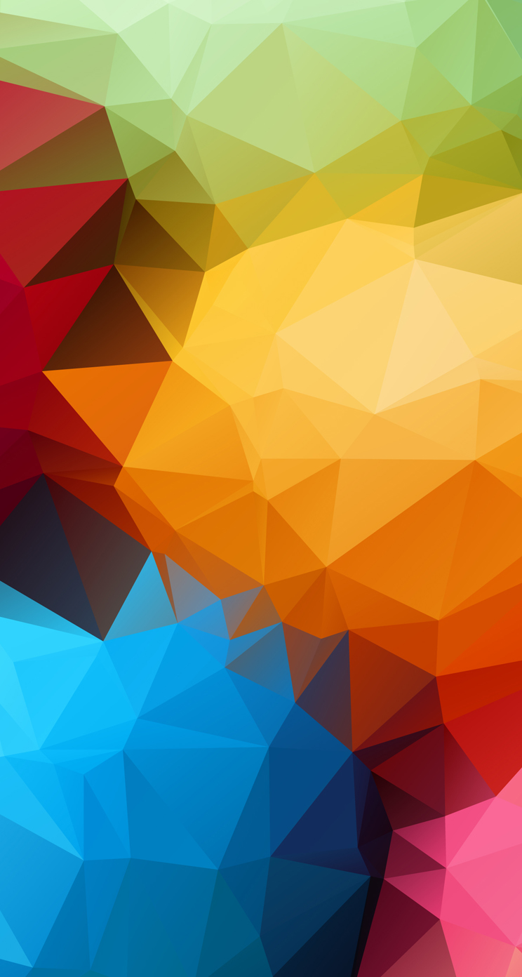 Colorful Geometric Phone Wallpapers