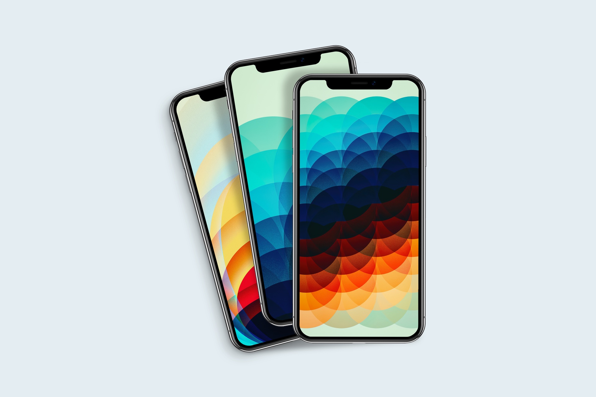 Colorful Geometry Circles Wallpapers