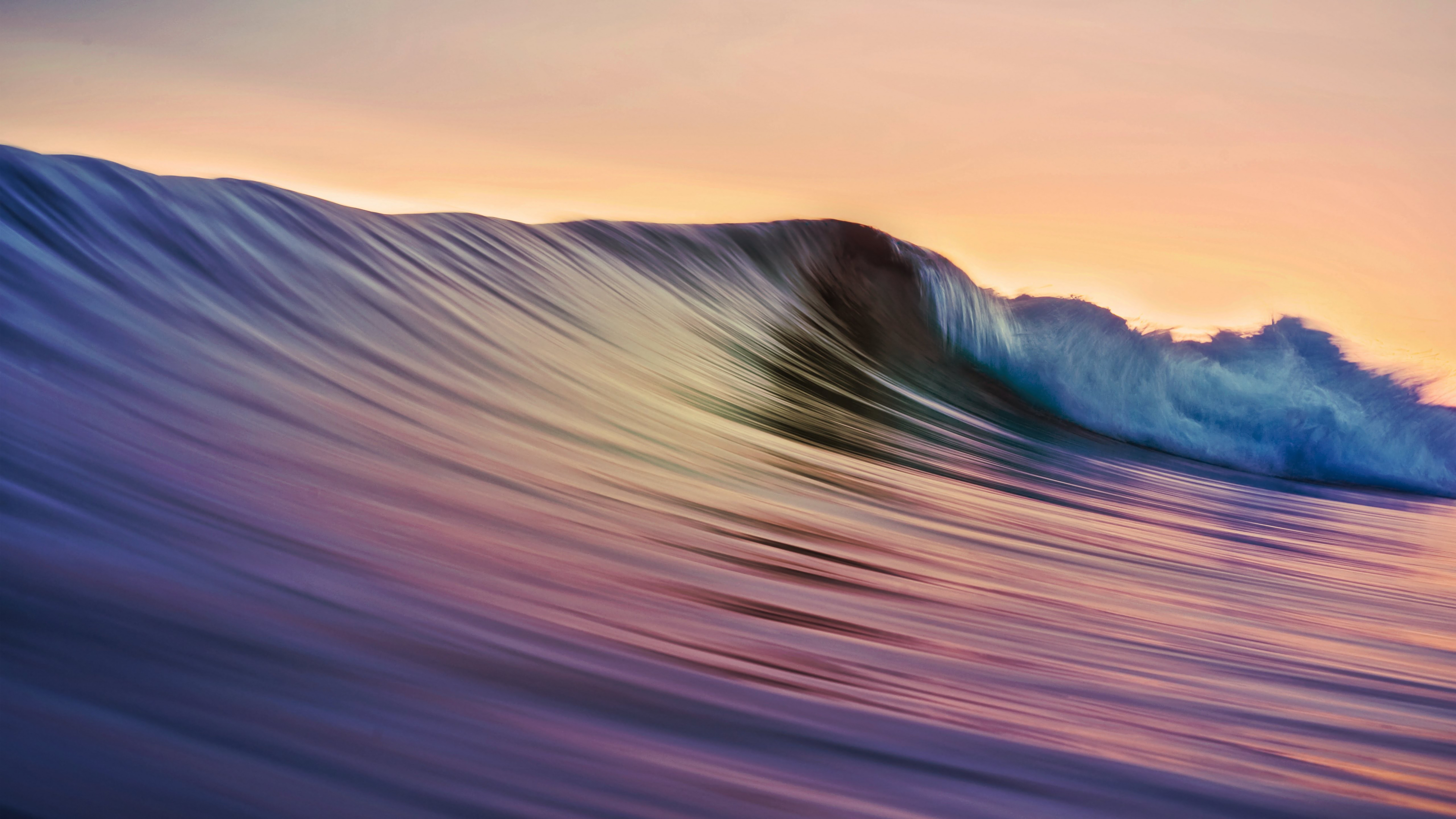 Colorful Gradient Waves 8K Wallpapers