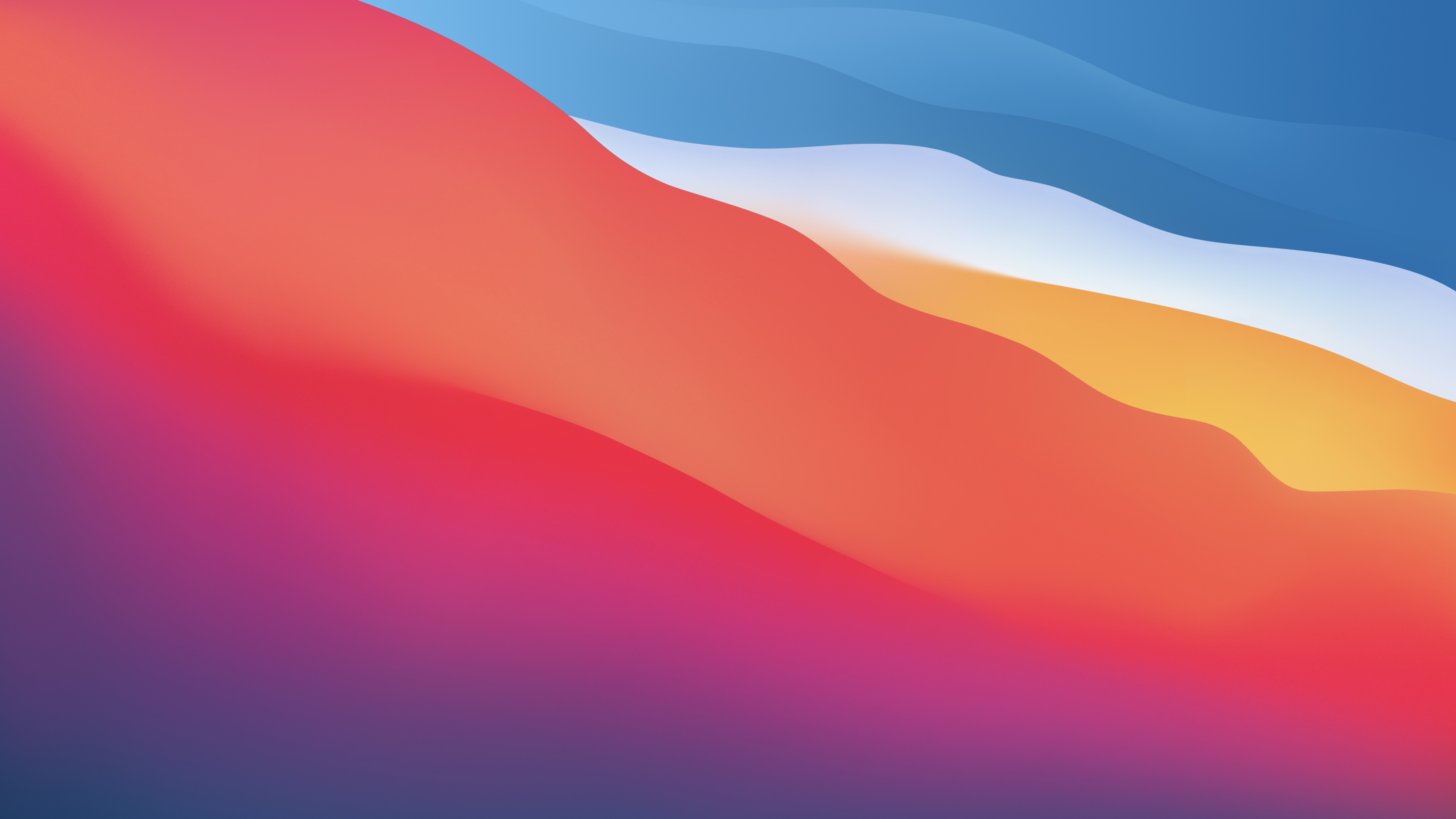 Colorful Gradient Waves 8K Wallpapers