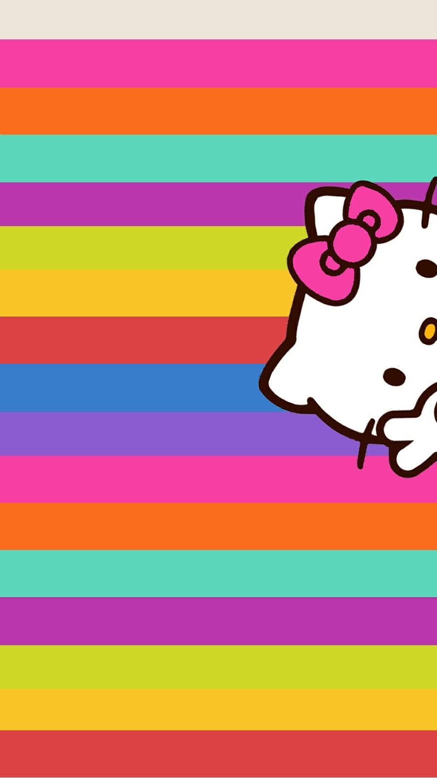 Colorful Hello Kitty Wallpapers