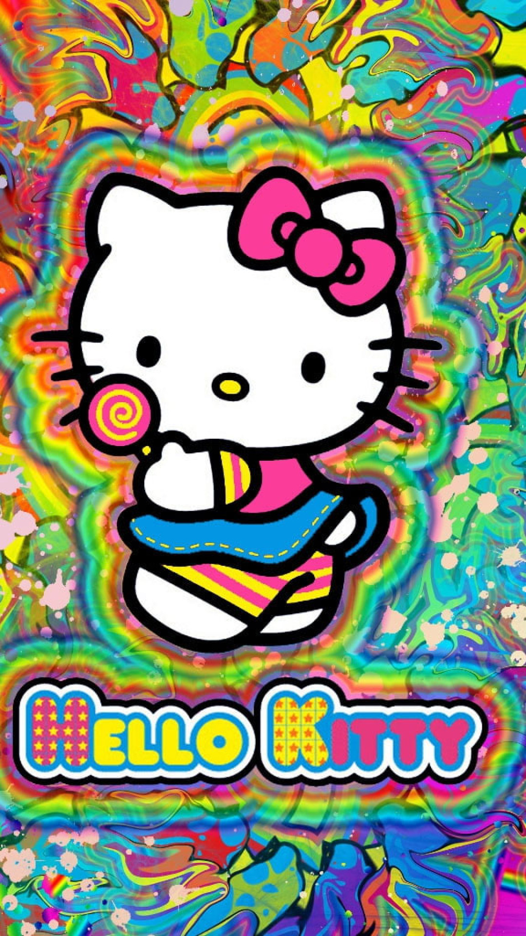 Colorful Hello Kitty Wallpapers