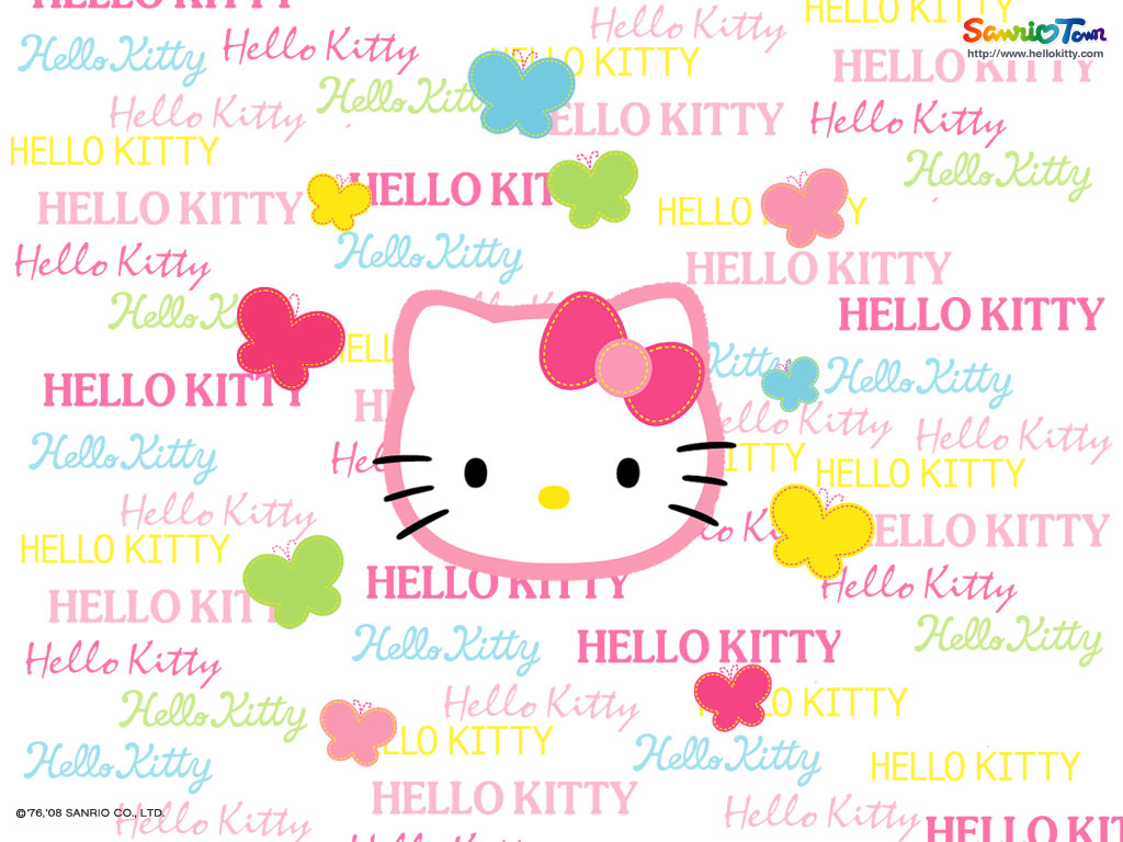 Colorful Hello Kitty Wallpapers